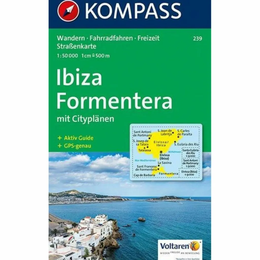 Fahrradkarten|Wanderkarten Und Winterkarten*IBIZA, FORMENTERA 1 : 50 000 - Wanderkarte