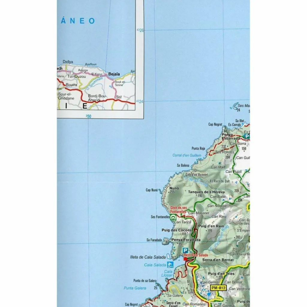 Fahrradkarten|Wanderkarten Und Winterkarten*IBIZA, FORMENTERA 1 : 50 000 - Wanderkarte