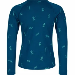 Kinder Icebreaker Kinder Funktionsunterwäsche*K MERINO 200 OASIS LS CREWE SNOW DAY Kinder - Langarmshirt