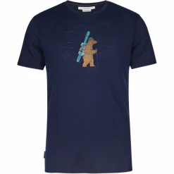 Icebreaker MEN MERINO 150 TECH LITE SS TEE BEAR TOUR Herren - Funktionsshirt^Herren Shirts Und Tops