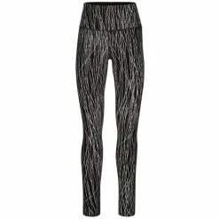 Icebreaker W MERINO 260 TECH VERTEX HIGH RISE LEGGINGS DELTA LINES AOP Damen - Leggings^Damen Funktionsunterwäsche