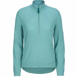 Icebreaker W MERINO BLEND 260 WAFFLE KNIT WANDER LS HALF ZIP Damen - Wollpullover^Damen Pullover Und Fleecepullover