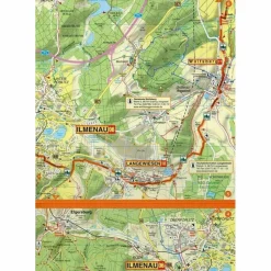 ILMTAL-RADWEG 1 : 35 000. RADWANDERATLAS - Fahrradkarte^ Fahrradkarten|Fahrradkarten
