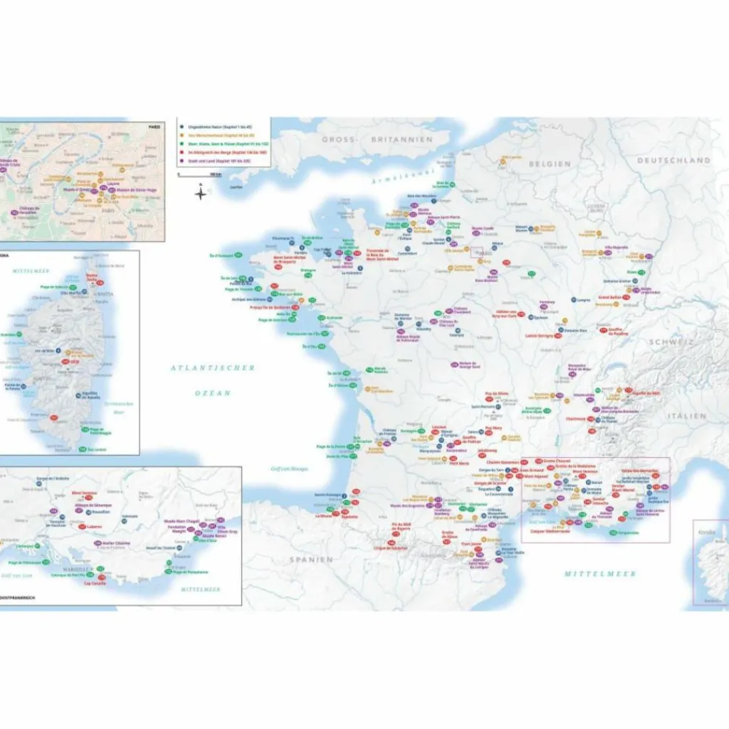 IN 225 REISEN DURCH FRANKREICH - Bildband^ Bildbände