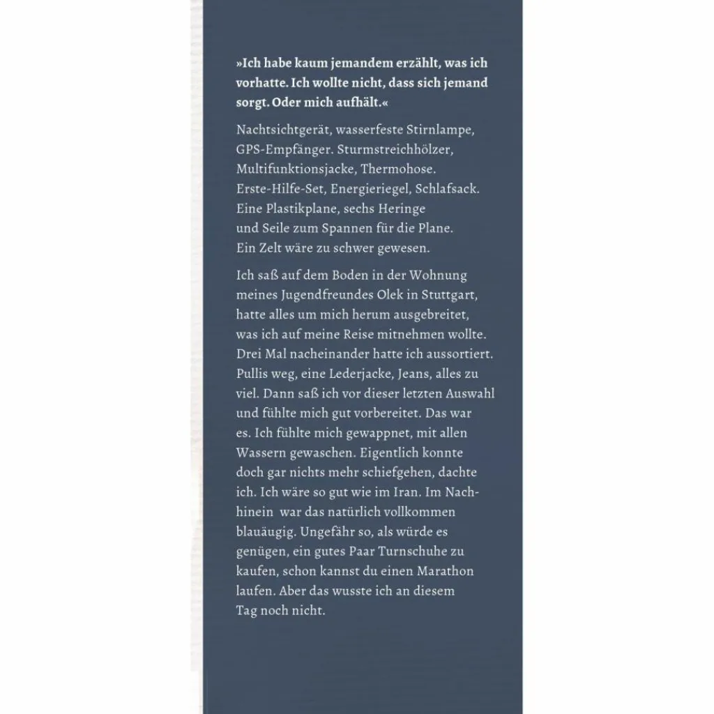 Wanderberichte|So Weit Die Füße Tragen*IN DEN IRAN. ZU FUß. OHNE PASS. - Reisebericht