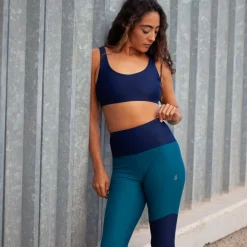 Inaska HIGH WAIST TIGHT  WILD BLUE-PETROL Damen - Leggings^Damen Outdoorhosen