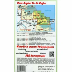 INSEL USEDOM 1 : 35 000 RADWANDER- UND W - Wanderkarte^ Fahrradkarten|Wanderkarten Und Winterkarten