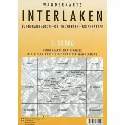 INTERLAKEN 1 : 50 000 - Wanderkarte^ Wanderkarten Und Winterkarten|Wanderkarten Und Winterkarten