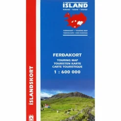 ISLAND TOURING MAP 1 : 600 000 FERDAKORT - Straßenkarte^ Straßenkarten|Straßenkarten