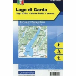Fahrradkarten|Wanderkarten Und Winterkarten*ITALIEN NR.7 GARDASEE 1:35.000 - Wanderkarte