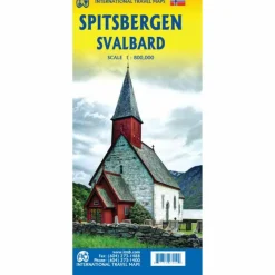 Straßenkarten|Straßenkarten*ITM SPITSBERGEN/SVALBARD - Karte