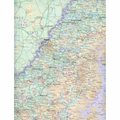 Straßenkarten|Straßenkarten*ITM SWAZILAND TRAVEL REFERENCE MAP - Karte