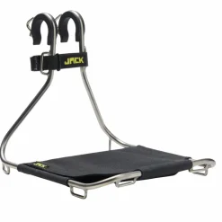 Jack The Bike Rack Gepäckanhänger, Gepäckträger Und Spanngurte*THE BIKE RACK LENKERGEPÄCKTRÄGER, BLACK/YELLOW - Gepäckträger