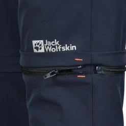 Jack Wolfskin ACTIVE ZIP OFF PANTS K Kinder - Softshellhose^Kinder Kinderhosen