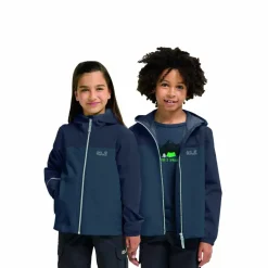 Jack Wolfskin ADVENTURETRIBE 2L JKT K Kinder - Regenjacke^Kinder Kinderjacken