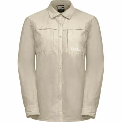 Damen Jack Wolfskin Hemden*BARRIER L/S SHIRT W Damen - Outdoor Bluse