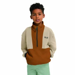 Kinder Jack Wolfskin Kinder Fleecejacken Und Kinderpullover*COLORBLOCK TAUNUS HZ K Kinder - Fleecepullover
