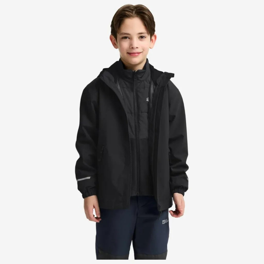 Jack Wolfskin HYBRID 3IN1 JACKET K Kinder - Doppeljacke^Kinder Kinderjacken