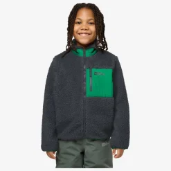 Kinder Jack Wolfskin Kinder Fleecejacken Und Kinderpullover*ICE CURL JACKET K Kinder - Fleecejacke