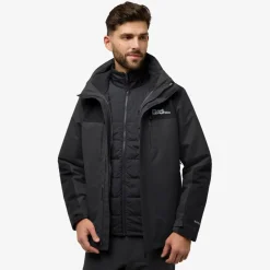 Herren Jack Wolfskin Outdoorjacken*JASPER 3IN1 JKT M Herren - Doppeljacke