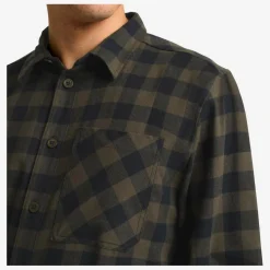 Herren Jack Wolfskin Hemden*LITE FLANNEL SHIRT M Herren - Flanellhemd