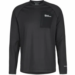 Herren Jack Wolfskin Shirts Und Tops*PRELIGHT TRAIL CREW M Herren - Funktionsshirt