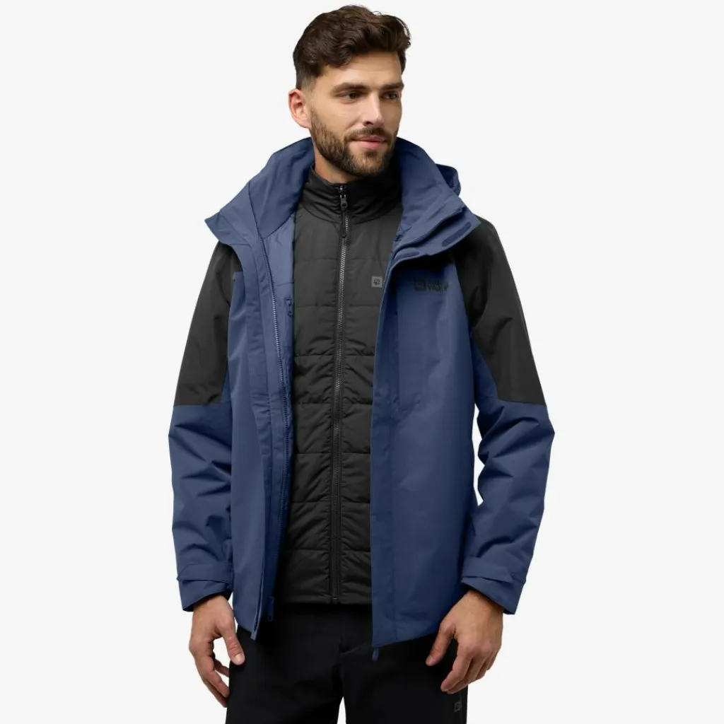Herren Jack Wolfskin Outdoorjacken*ROMBERG 3IN1 JKT M Herren - Doppeljacke