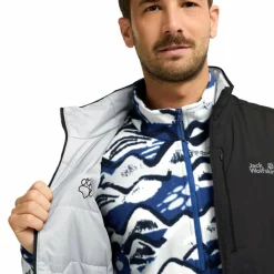 Herren Jack Wolfskin Outdoorjacken*TRAIL LIGHT INS 2IN1 VEST M Herren - Softshellweste