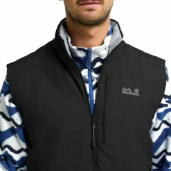 Herren Jack Wolfskin Outdoorjacken*TRAIL LIGHT INS 2IN1 VEST M Herren - Softshellweste