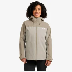 Jack Wolfskin WILD PLACES 3IN1 JKT W Damen - Doppeljacke^Damen Outdoorjacken