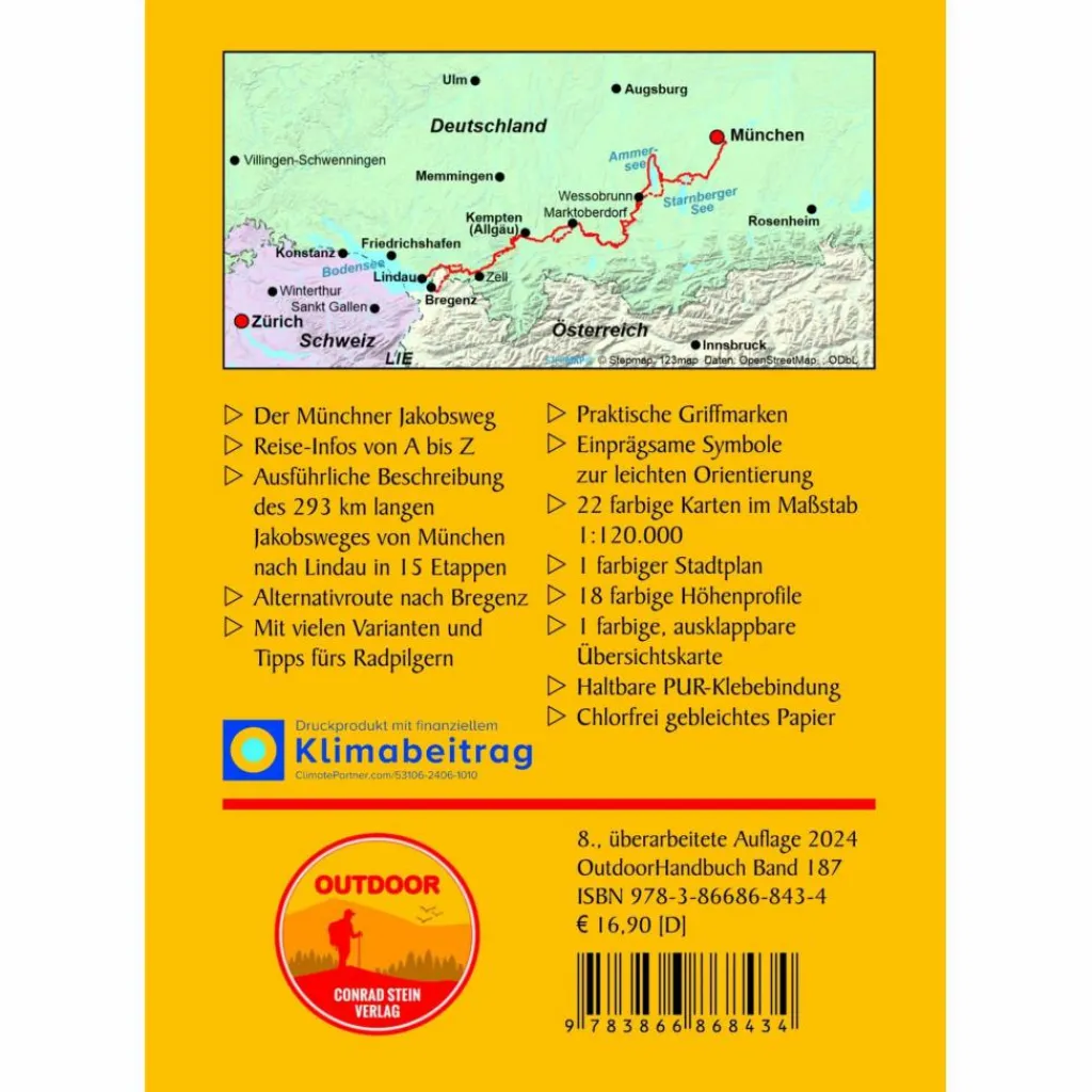 JAKOBSWEG MÜNCHEN - LINDAU - Wanderführer^ Wanderführer