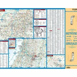 Straßenkarten|Straßenkarten*JERUSALEM 1 : 8 000 - Straßenkarte