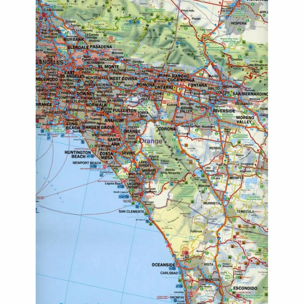 Straßenkarten|Straßenkarten*KALIFORNIEN 1:600.000 - Straßenkarte