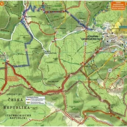 Fahrradkarten|Winterkarten*KAMMWEG ERZGEBIRGE-VOGTLAND 1:35.000 - Winterwanderkarte
