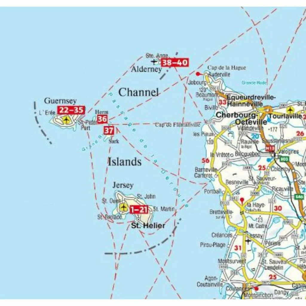 KANALINSELN - JERSEY, GUERNSEY, SARK, HERM UND ALDERNEY - Wanderführer^ Wanderführer