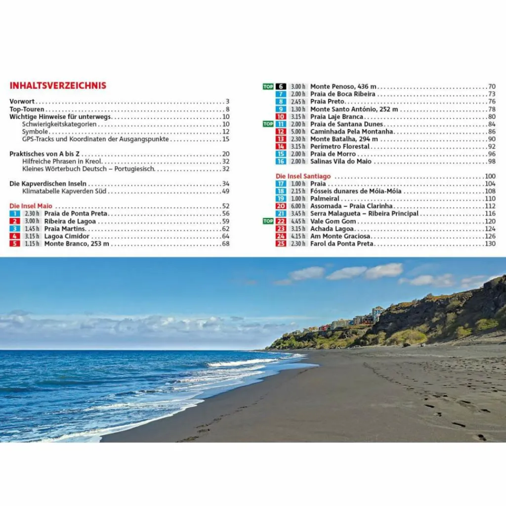 Wanderführer*KAPVERDEN SÜD: MAIO, SANTIAGO, FOGO, BRAVA - Wanderführer