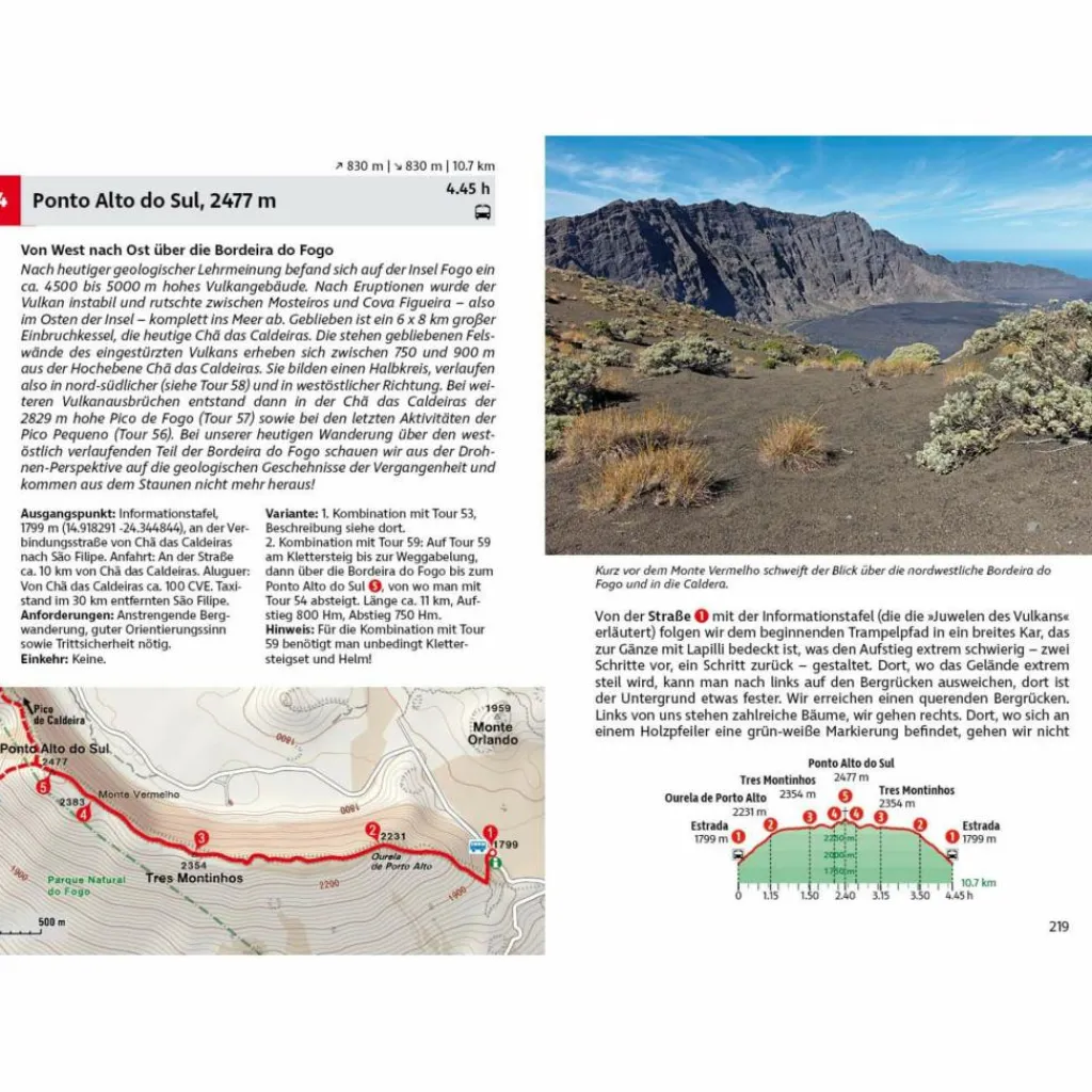 Wanderführer*KAPVERDEN SÜD: MAIO, SANTIAGO, FOGO, BRAVA - Wanderführer
