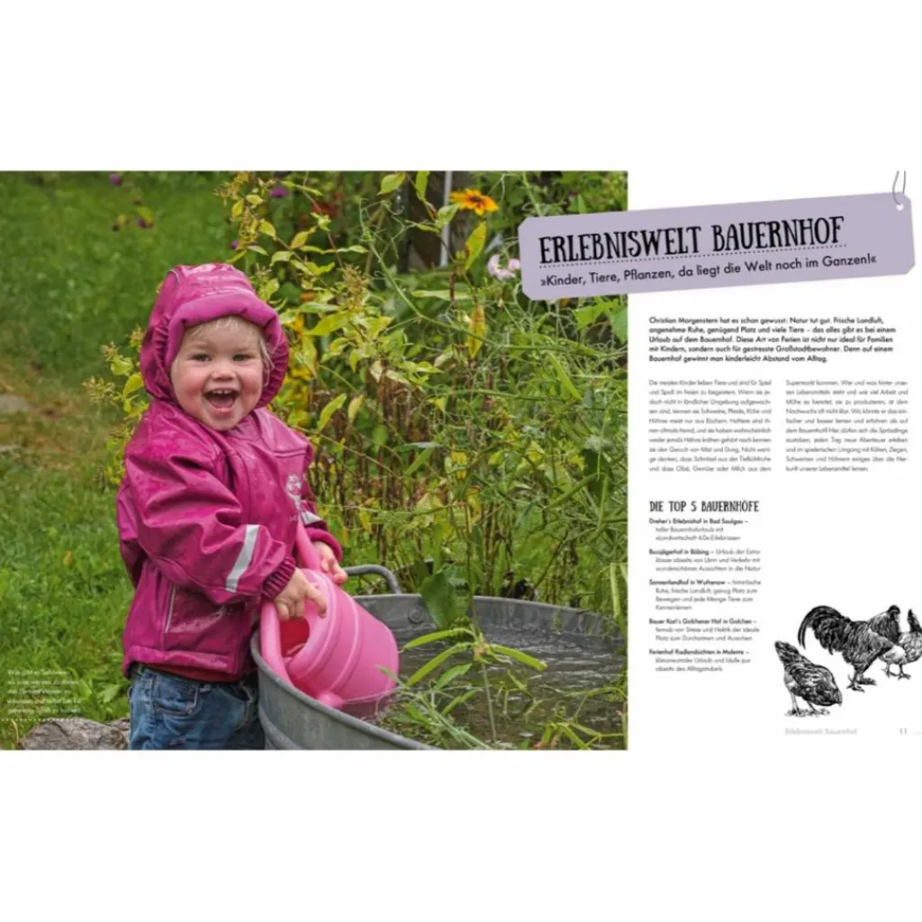 Reiseführer Deutschland*KÜHE, HÜHNER, FERIENGLÜCK - Reiseführer