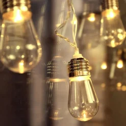 Kikkerland EDISON BULB STRING LIGHTS - Outdoor Lampe^ Zeltlampen