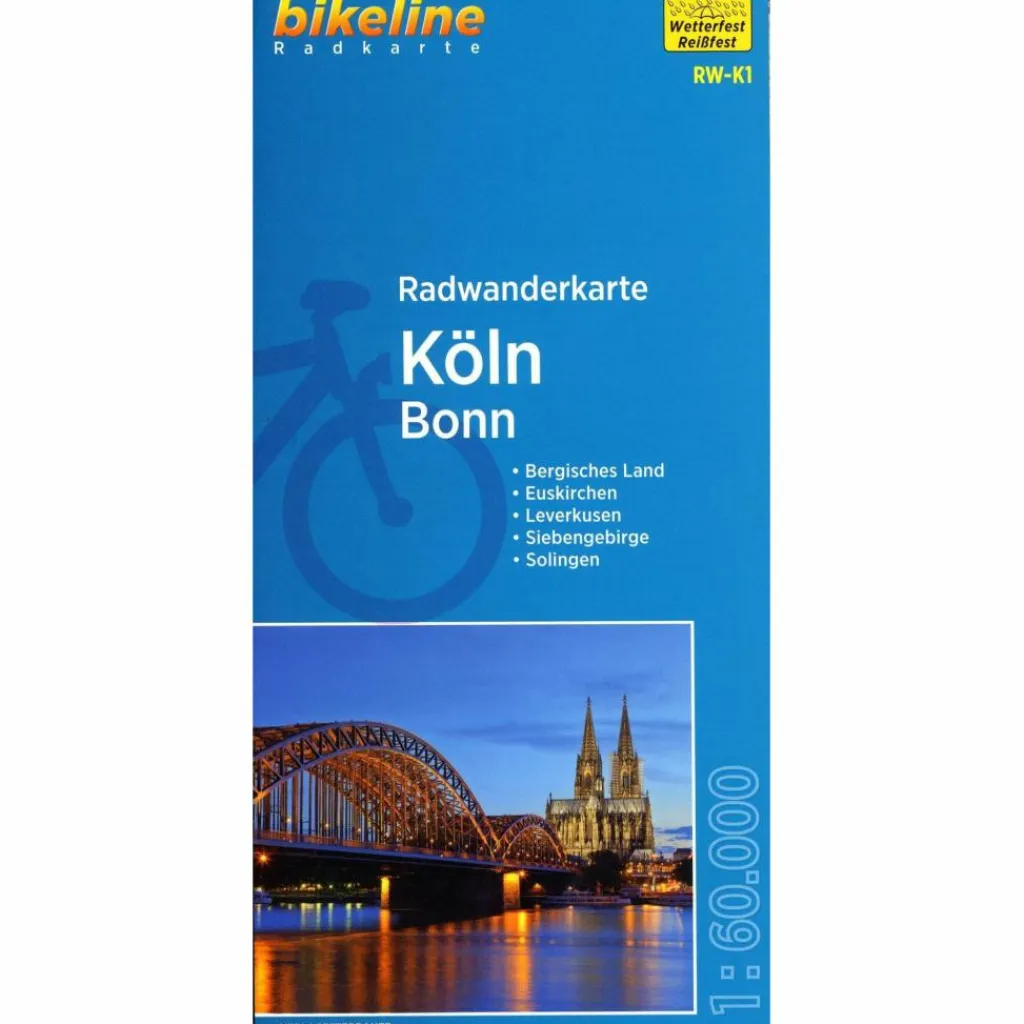 Fahrradkarten|Fahrradkarten*KÖLN / BONN 1:60.000 - Fahrradkarte