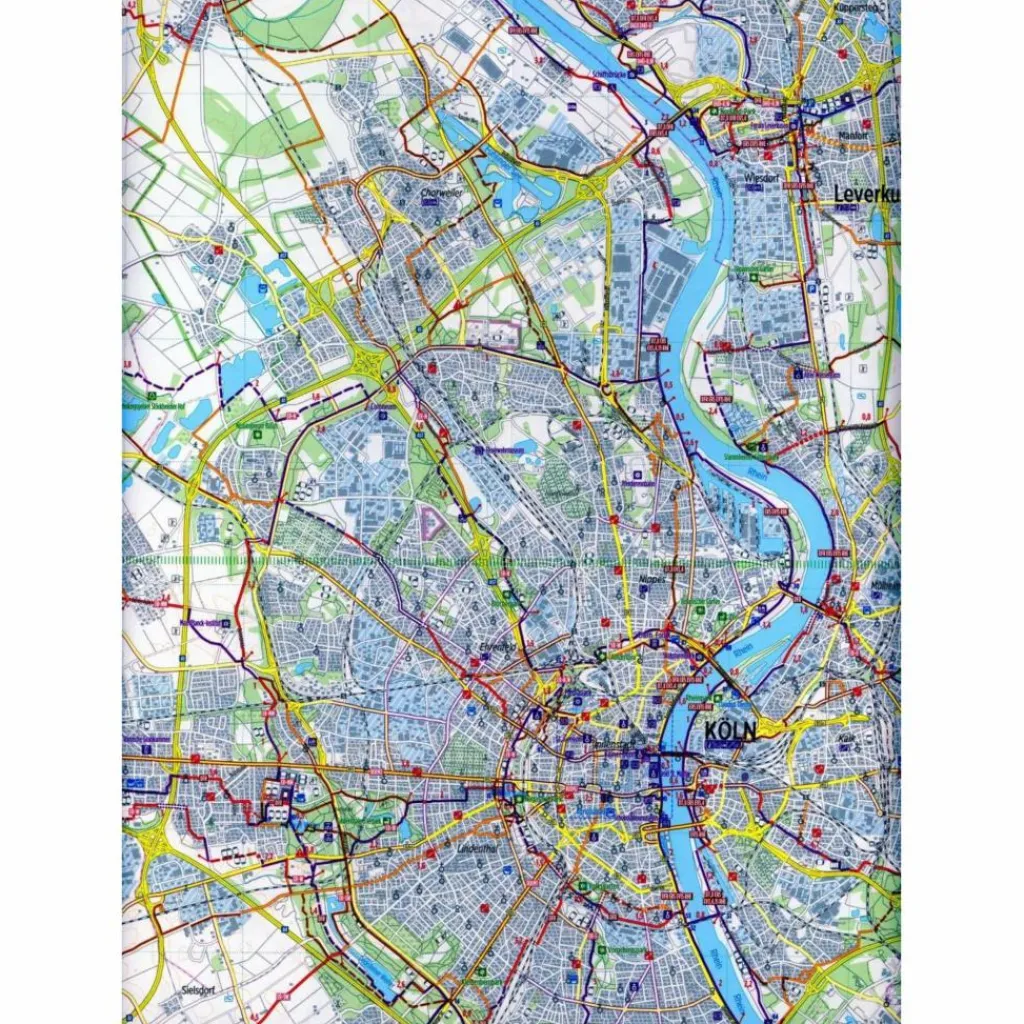 Fahrradkarten|Fahrradkarten*KÖLN / BONN 1:60.000 - Fahrradkarte