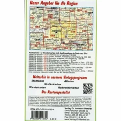 KOHRENER LAND, COLDITZER FORST UND UMGEBUNG - Wanderkarte^ Fahrradkarten|Wanderkarten Und Winterkarten