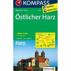 KOKA 453 ÖSTLICHER HARZ 1 : 50 000 - Wanderkarte^ Wanderkarten Und Winterkarten|Wanderkarten Und Winterkarten