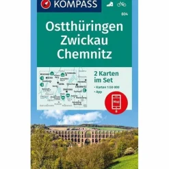 KOKA OSTTHÜRINGEN, ZWICKAU 1:50 000 - Wanderkarte^ Wanderkarten Und Winterkarten|Wanderkarten Und Winterkarten
