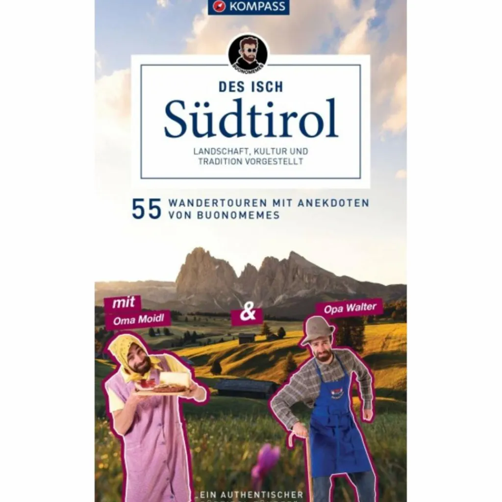 Wanderführer*KOMPASS DES ISCH SÜDTIROL - Wanderführer