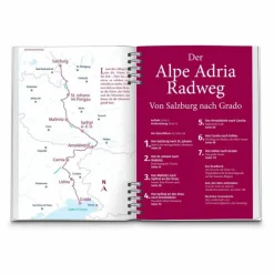 KOMPASS RADREISEFÜHRER ALPE ADRIA RADWEG - Radwanderführer^ Radwanderführer Und Mountainbikeführer