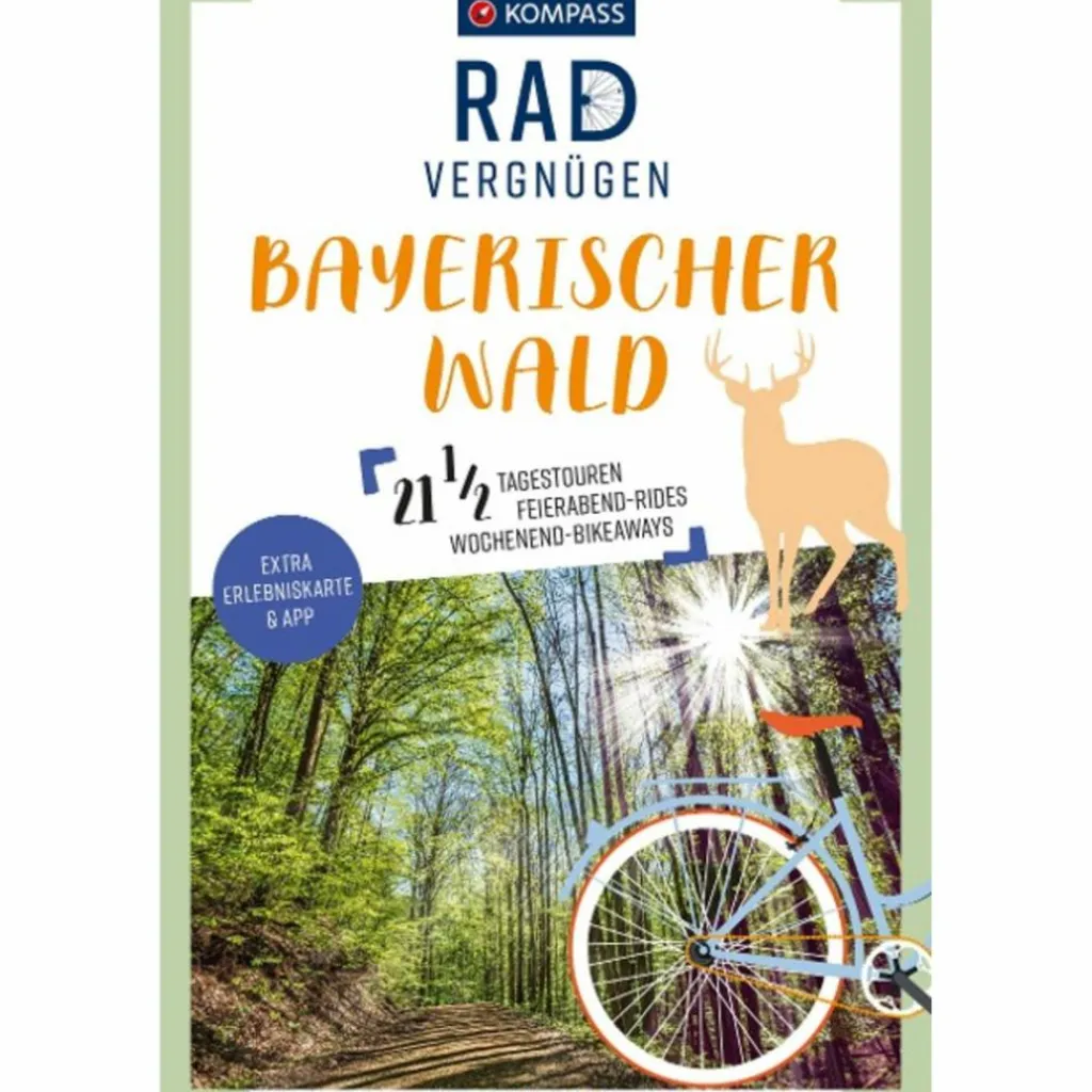 Radwanderführer Und Mountainbikeführer*KOMPASS RADVERGNÜGEN BAYERISCHER WALD