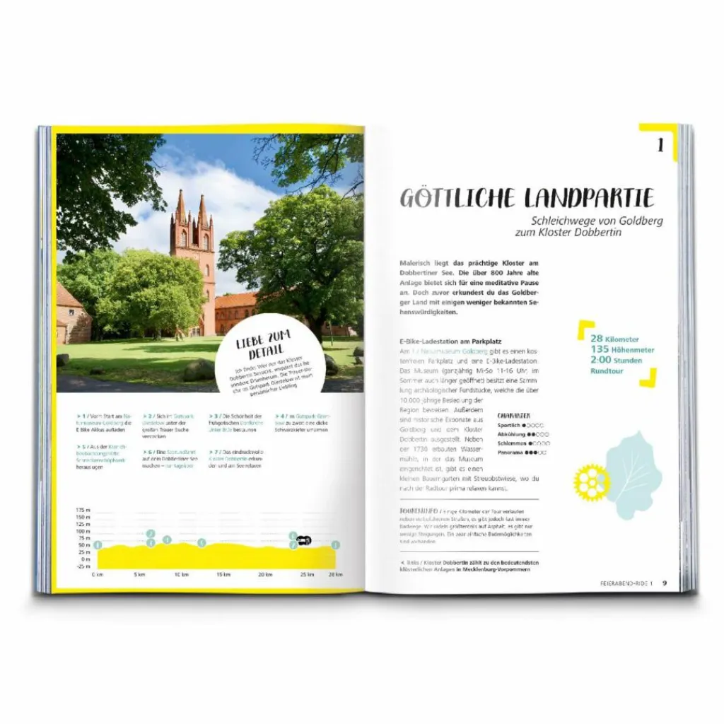 KOMPASS RADVERGNÜGEN MECKLENBURGISCHE SEENPLATTE - Radwanderführer^ Radwanderführer Und Mountainbikeführer