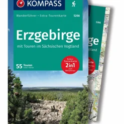 Wanderführer*KOMPASS WANDERFÜHRER 5266 ERZGEBIRGE, 55 TOUREN