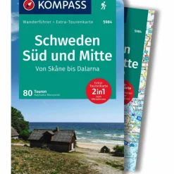 KOMPASS WANDERFÜHRER 5984 SCHWEDEN SÜD UND MITTE - Wanderführer^ Wanderführer